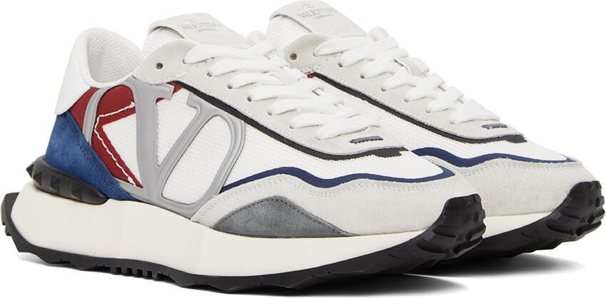 Valentino Garavani White Netrunner Sneakers - Picture 2