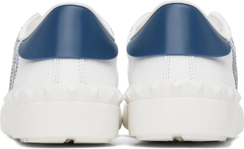Valentino Garavani White Open 'VLTN' Sneakers