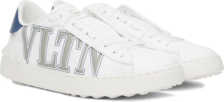Valentino Garavani White Open 'VLTN' Sneakers - Picture 2