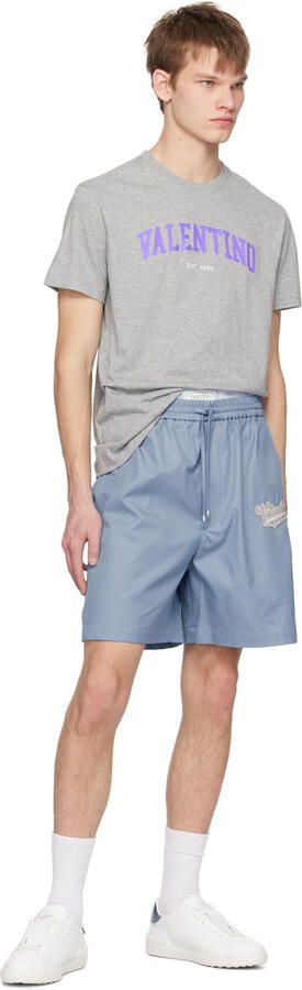 Valentino Garavani White Open 'VLTN' Sneakers - Picture 4