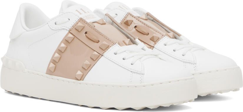 Valentino Garavani White Rockstud Untitled Sneakers - Picture 2