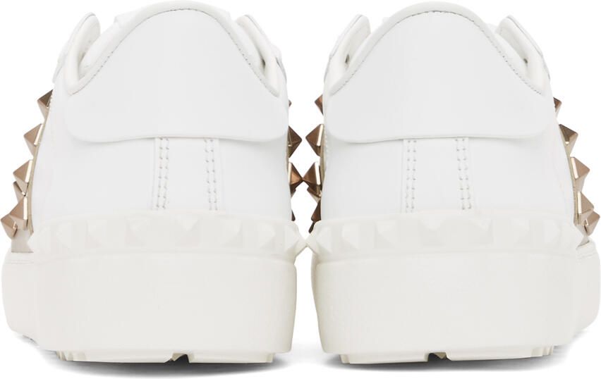 Valentino Garavani White Rockstud Untitled Sneakers - Picture 2