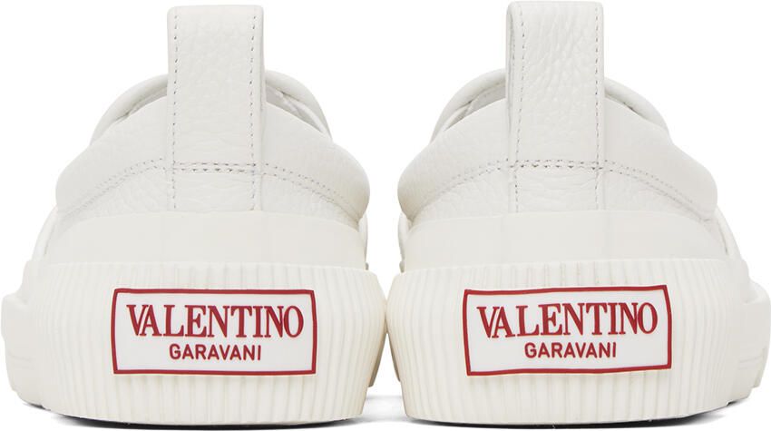 Valentino Garavani White Slip-On Sneakers