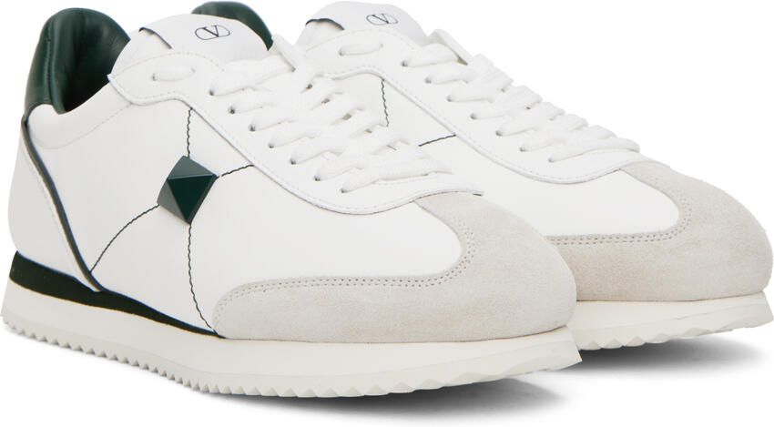 Valentino Garavani White Stud Around Sneaker - Picture 2