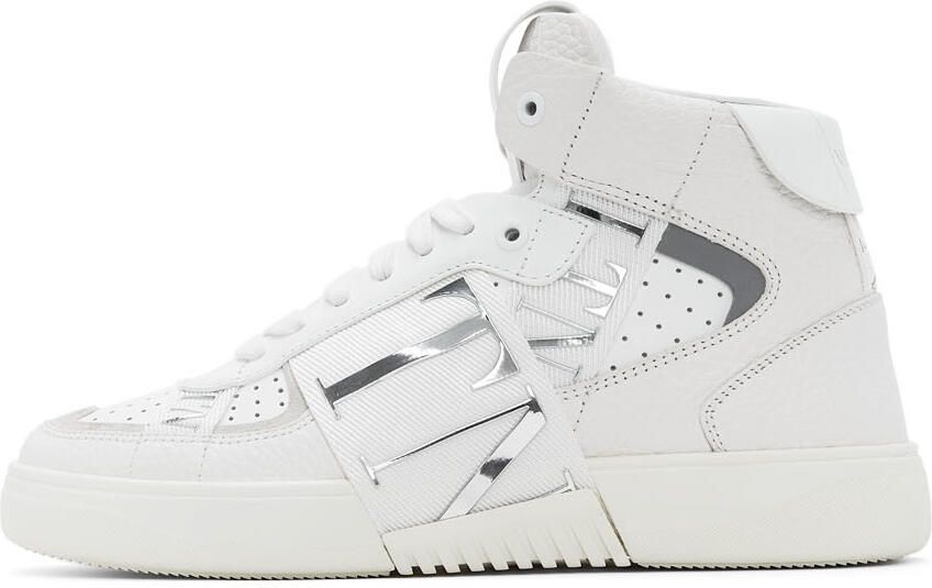Valentino Garavani White VL7N High-Top Sneakers - Picture 4