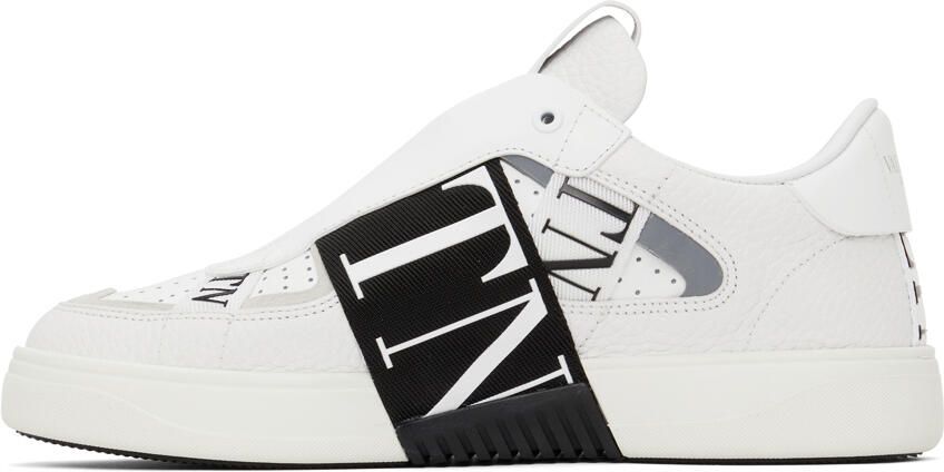 Valentino Garavani White 'VL7N' Low-Top Sneakers - Picture 4