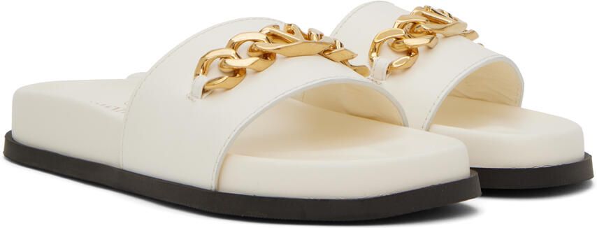 Valentino Garavani White VLogo Slides - Picture 2