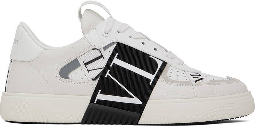 Valentino Garavani White & Black VL7N Sneakers - Picture 4
