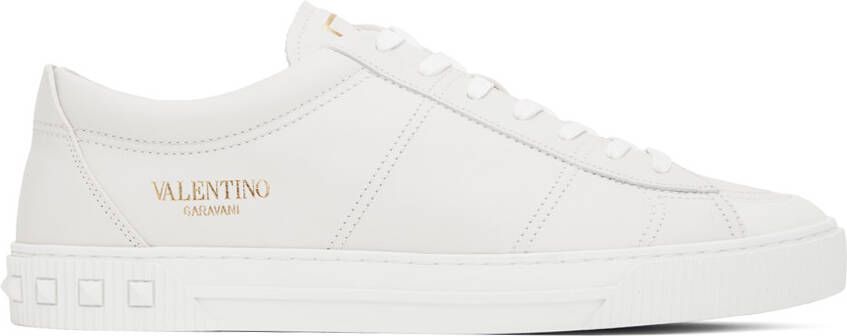 Valentino Garavani White City Planet Sneakers - Picture 4