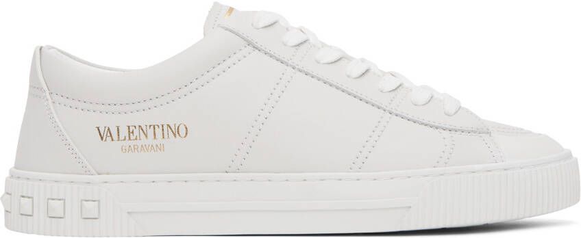 Valentino Garavani White Cityplanet Sneakers - Picture 5