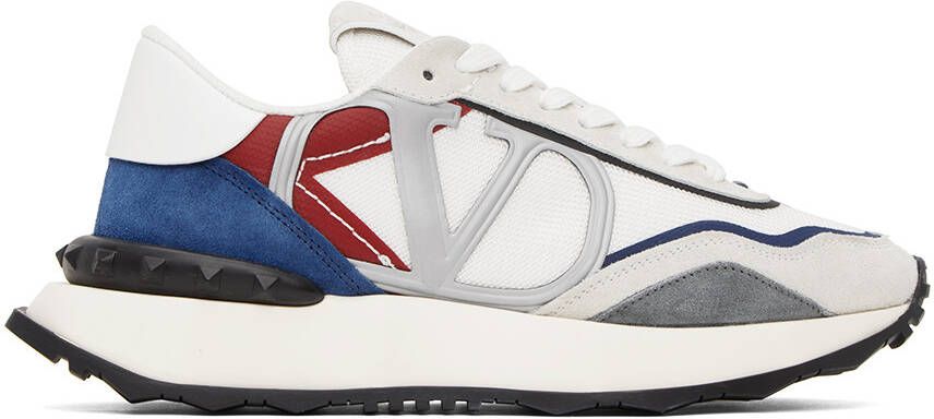 Valentino Garavani White Netrunner Sneakers - Picture 5