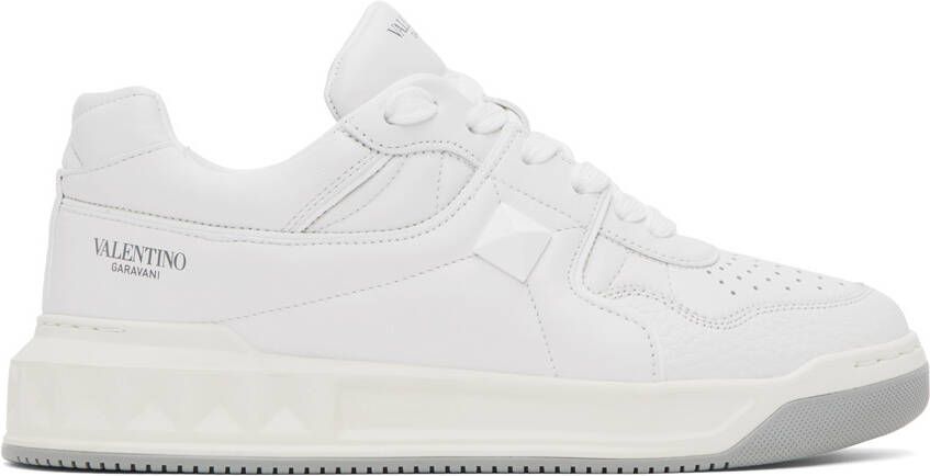 Valentino Garavani White One Stud Sneakers