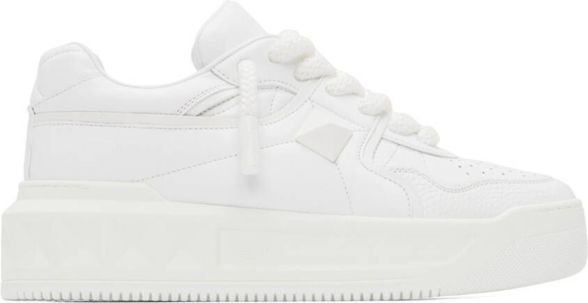 Valentino Garavani White One Stud XL Sneakers - Picture 5