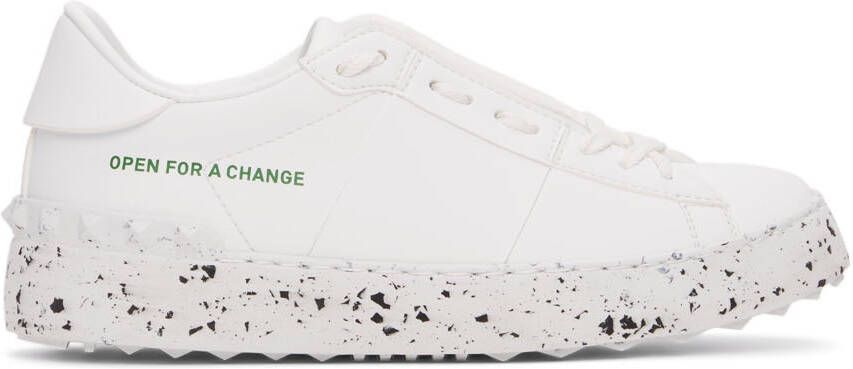 Valentino Garavani White 'Open For A Change' Sneakers