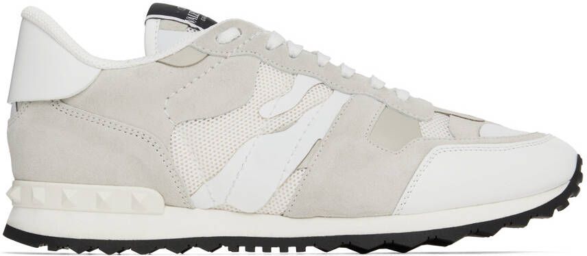 Valentino Garavani White Rockrunner Sneakers