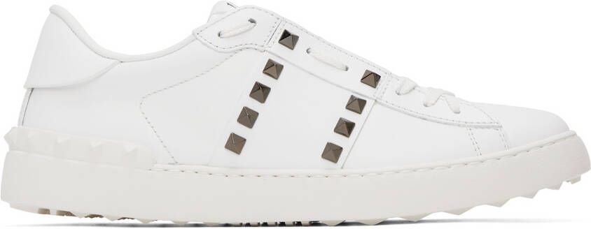 Valentino Garavani White Rockstud Untitled Sneakers - Picture 5