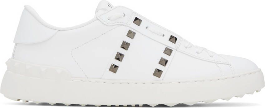 Valentino Garavani White Rockstud Untitled Sneakers