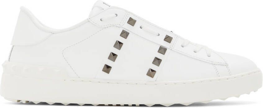 Valentino Garavani White Rockstud Untitled Sneakers - Picture 5