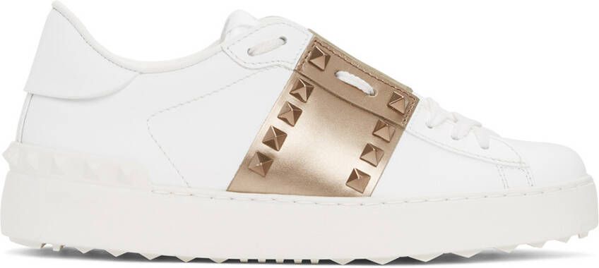 Valentino Garavani White Rockstud Untitled Sneakers - Picture 5