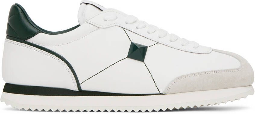 Valentino Garavani White Stud Around Sneaker - Picture 5
