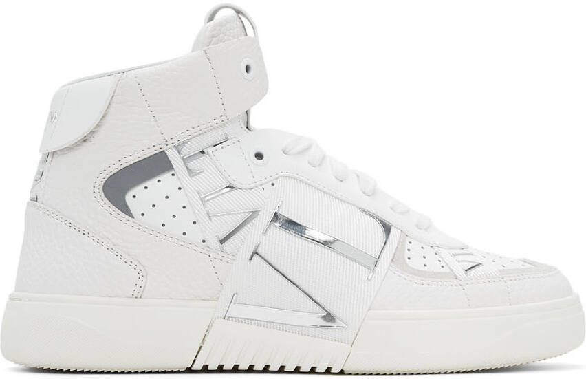 Valentino Garavani White VL7N High-Top Sneakers - Picture 5