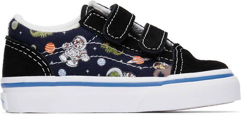 Vans Baby Black Old Skool V Sneakers - Picture 4