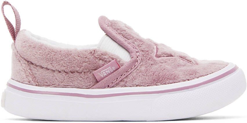 Vans Baby Pink ComfyCush Slip Sneakers - Picture 4
