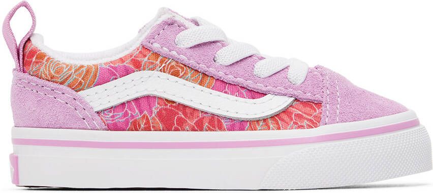 Vans Baby Pink Old Skool Sneakers - Picture 4