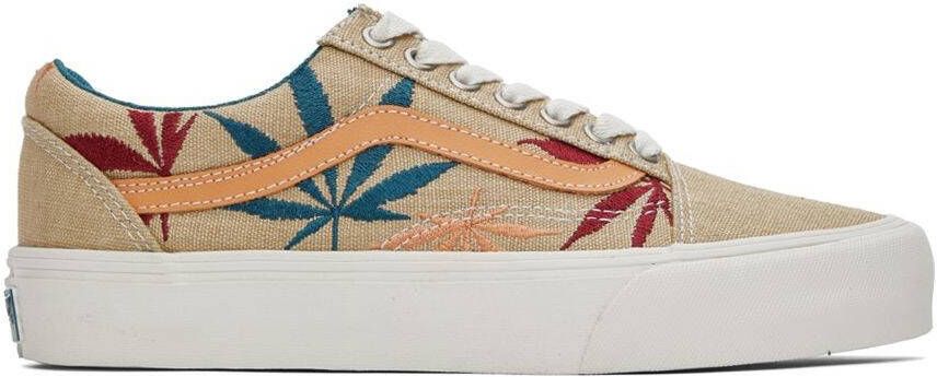 Vans Beige Old Skool VR3 LX Low Sneakers - Picture 5