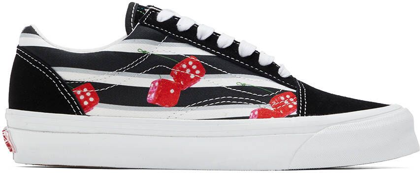 Vans Black & White OG Old Skool LX Sneakers - Picture 5