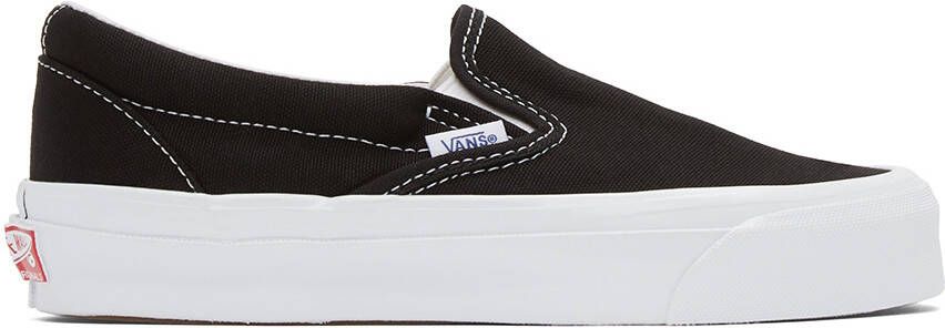 Vans Black Vault OG Classic Slip On Sneakers - Picture 13