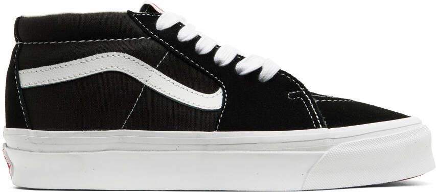 Vans Black OG Sk8 Mid LX Sneakers - Picture 5