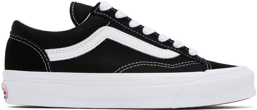 Vans Black OG Style 36 LX Sneakers - Picture 4