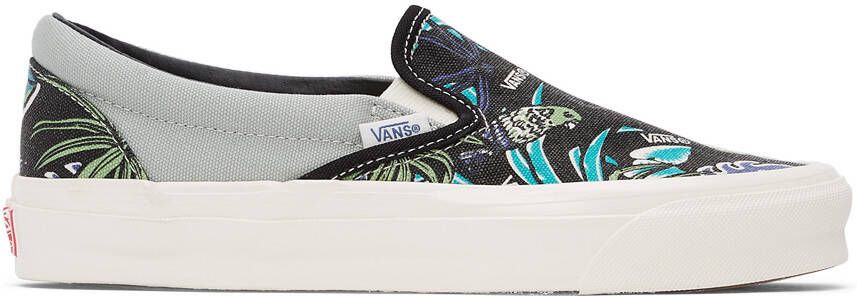Vans Black Parrot OG Classic Slip-On LX Sneakers - Picture 5
