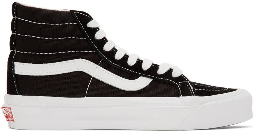Vans Black OG Sk8-Hi LX Sneakers - Picture 7