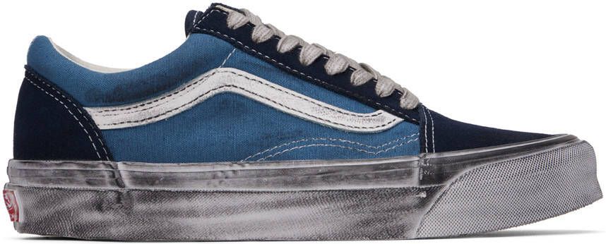 Vans Navy OG Old Skool LX Sneakers - Picture 5