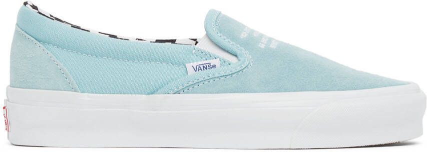 Vans Blue Ray Barbee Edition OG Classic Slip-On LX Sneakers - Picture 5