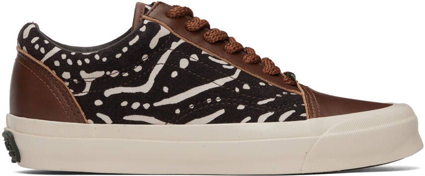 Vans Brown & White Taka Hayashi Edition Og Old Skool LX Sneaker