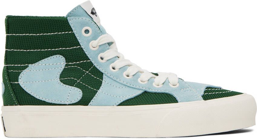 Vans Green & Blue Sk8-Hi WP VR3 LX Sneakers - Picture 5