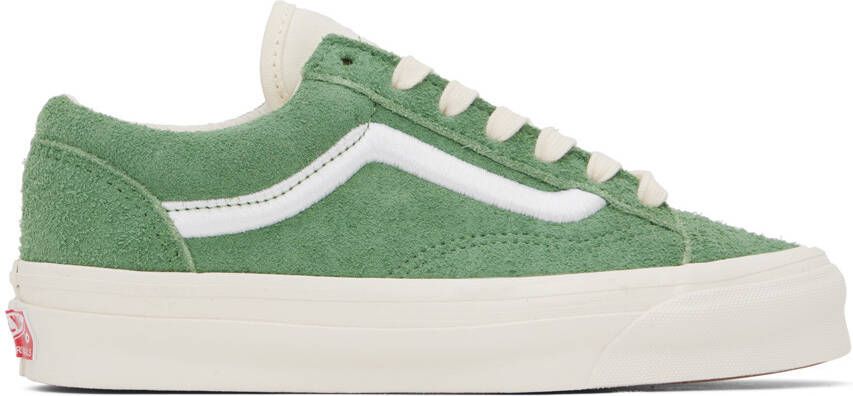 Vans Green OG Style 36 LX Sneakers - Picture 2