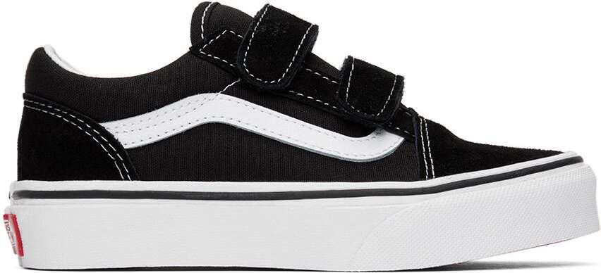 Vans Kids Black Old Skool V Little Kids Sneakers - Picture 4