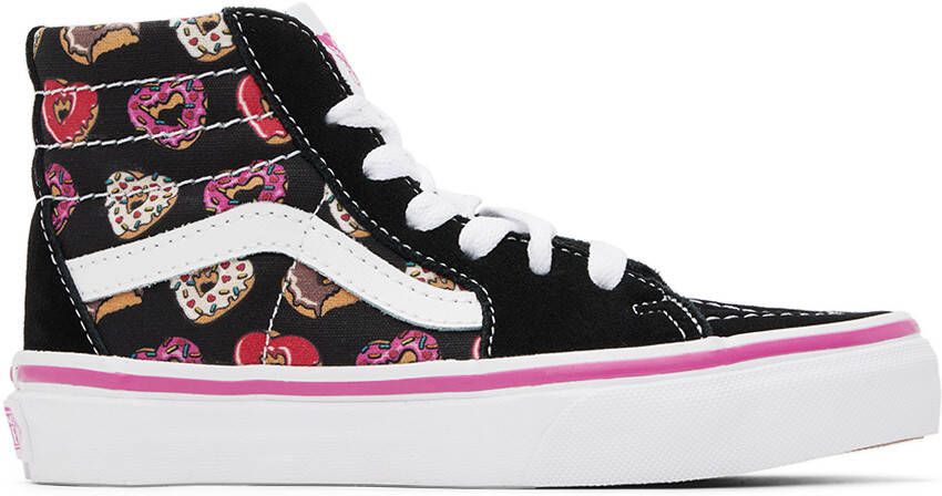 Vans Kids Black Sk8-Hi Little Kids Sneakers
