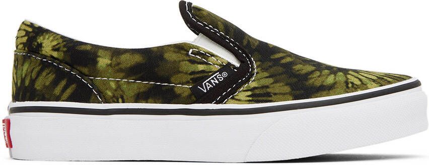 Vans Kids Multicolor Classic Slip-On Little Kids Sneakers - Picture 12