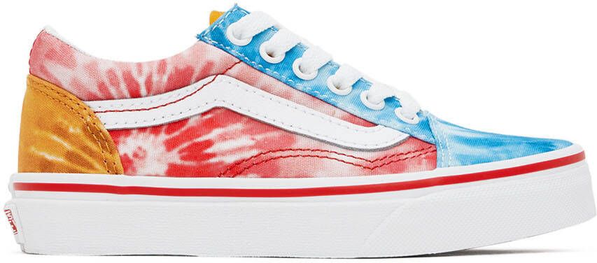 Vans Kids Multicolor Old Skool Little Kids Sneakers - Picture 5