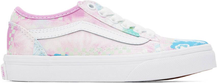 Vans Kids Multicolor Old Skool Tape Little Kids Sneakers - Picture 5