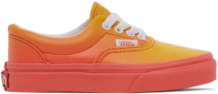 Vans Kids Orange & Pink Era Little Kids Sneakers - Picture 4