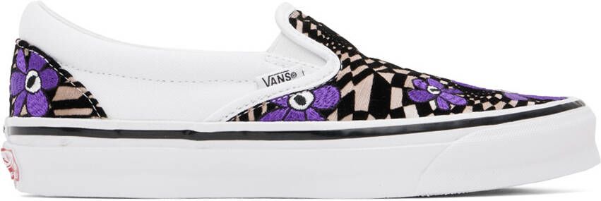 Vans Brown & Black PAM Edition Slip-On Sneakers - Picture 5