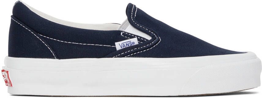 Vans Navy Vault OG Classic Slip On Sneakers - Picture 5