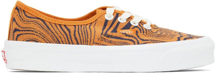 Vans Orange & Navy OG  Replica Sunglasses LX Sneakers - Picture 4