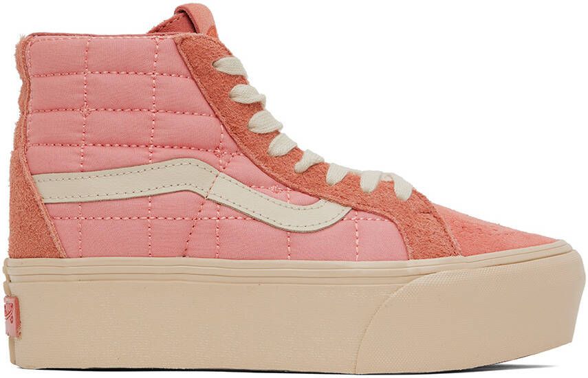 Vans Pink Joe Fresh Goods Edition Sk8-Hi Reissue Sneakers - Picture 5